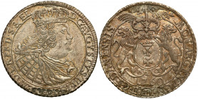 Augustus III the Sas 
POLSKA / POLAND / POLEN / SACHSEN / FRIEDRICH AUGUST II

August III Sas. Ort (18 groszy - groschen) 1760, Gdansk (Danzig) EXC...