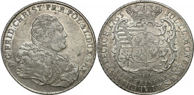 Augustus III the Sas 
POLSKA / POLAND / POLEN / SACHSEN / FRIEDRICH AUGUST II

August III Sas. FriedrichChristian. Taler (thaler) sasko-polski 1763...