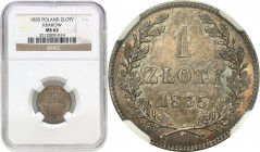 Free City of Krakow
POLSKA / POLAND / POLEN / RUSSIA / RUSSLAND / РОССИЯ

Wolne city Krakow (Cracow). 1 zloty 1835, Krakow (Cracow) NGC MS62 

Aw...