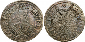 World coins 
WORLD COINS

Austria. Albert Wallenstein (1626–1634), 3 krajcary 1633, Jicin RARE 

Aw.: Popiersie księcia z odkrytą głową w prawo, ...