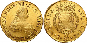 World coins 
WORLD COINS

Chile. Ferdinand VI (1746-1759). 8 escudos 1751, Santiago - EXCELLENT 

Wspaniale zachowany egzemplarz. Połysk menniczy...