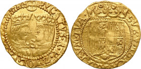 World coins 
WORLD COINS

Netherlands. Zwolle. Albert i Isabelle (1598-1621). Ducat (Dukaten) typu Hiszpańskiego no date(1600) 

Aw.: Ukoronowane...