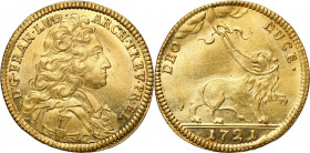 World coins 
WORLD COINS

Germany. Franz Ludwig von Pfalz-Neuburg (1716-1729) Ducat (Dukaten) 1721 Koblencja (Koblenz) - Pretty 

Aw.: Popiersie ...