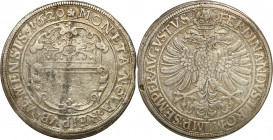 World coins 
WORLD COINS

Germany. Bayern (Bavaria). Ulm - city. Taler (thaler) 1620 

Aw.: Zdobiony herb miasta Ulm. W otoku: MONETA ARGENT REIP...