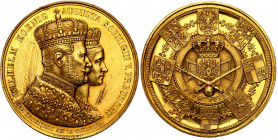 World coins 
WORLD COINS

Germany. Prussia. Wilhelm I. Gold medal on the occasion of the coronation of the royal couple in Knigsberg 12 ducats 1861...