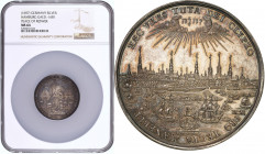 World coins 
WORLD COINS

Germany. Hamburg. Medal no date, Peace in Rijswijk Bankportugalöser NGC MS64 (MAX) - BEAUTIFUL 

Aw.: Panorama miasta H...