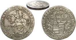 World coins
WORLD COINS

Germany. Mainz. Johann Adam von Bicken (1601-1604) 2 taler (doppeltaler) 1602- EXTREMELY RARE

Aw.: Czteropolowy herb z ...