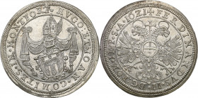 World coins 
WORLD COINS

Germany. Montfort. Hugo i Johann (1619-1625). Taler (thaler) 1621- EXCELLENT 

Aw.: Tarcza herbowa, powyżej mitra. Napi...