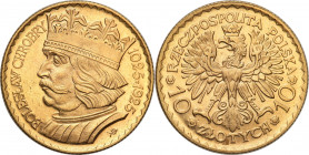 Poland II Republic - Circulation coins
POLSKA / POLAND / POLEN / POLOGNE / POLSKO

II RP. 10 zloty 1925 Bolesław Chrobry 

Moneta coraz bardziej ...
