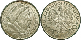 Poland II Republic - Circulation coins
POLSKA / POLAND / POLEN / POLOGNE / POLSKO

II. RP. 10 zloty 1933 Sobieski BEAUTIFUL 

Wspaniałe lustro me...