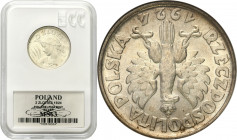 Poland II Republic - Circulation coins
POLSKA / POLAND / POLEN / POLOGNE / POLSKO

II RP. 2 zlote 1924, Filadelfia, ODWROTKA GCN MS63 

Piękny eg...