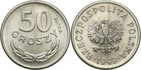 PROBE coins Poland after 1945
POLSKA / POLAND / POLEN / PATTERN / PROBE / PROBAIII RP. PROBE / SPECIMEN

PROBE aluminium 50 groszy - groschen 1949 ...