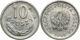 PROBE coins Poland after 1945
POLSKA / POLAND / POLEN / PATTERN / PROBE / PROBAIII RP. PROBE / SPECIMEN

PROBE aluminium 10 groszy - groschen 1949 ...