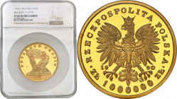 Polish Gold Coins since 1949
POLSKA / POLAND / POLEN / GOLD / ZLOTO

TRYPTYK GOLD 1.000.000 zloty 1990 Friedrich Chopin NGC PF65 ULTRA CAMEO (MAX) ...