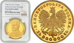 Polish Gold Coins since 1949
POLSKA / POLAND / POLEN / GOLD / ZLOTO

TRYPTYK GOLD 500.000 zloty 1990 Józef Pilsudski NGC PF67 ULTRA CAMEO (2 MAX) -...