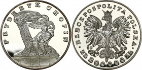 Collector coins after 1949
POLSKA / POLAND / POLEN / POLOGNE / POLSKO

III RP. 200.000 zloty 1990 F. Chopin Duży Tryptyk 

Moneta o wadze ponad 1...
