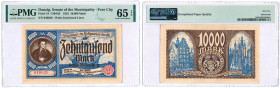 Banknotes
POLSKA / POLAND / POLEN / PAPER MONEY / BANKNOTE

Gdansk (Danzig) 10.000 mark 1923 PMG 65 EPQ - EXCELLENT 

Wyśmienity egzemplarz w gra...