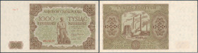 Banknotes
POLSKA / POLAND / POLEN / PAPER MONEY / BANKNOTE

1.000 zloty 1947 seria F - BEAUTIFUL 

Piękny egzemplarz. Rzadka pozycja w tym stanie...
