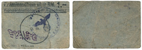 Banknotes
POLSKA / POLAND / POLEN / PAPER MONEY / BANKNOTE

Auschwitz / Owicim Bonus voucher from 1 RM Concentration Camp - RARITY R6 

Duża rzad...