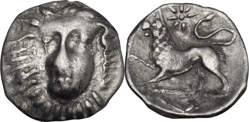 Greek Italy. Central and Southern Campania, Phistelia. AR Obol, c. 325-275 BC. O...