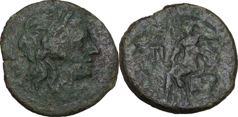 Sicily. Messana. The Mamertinoi. AE Pentonkion or Pentachalkon, c. 211-208 BC. O...