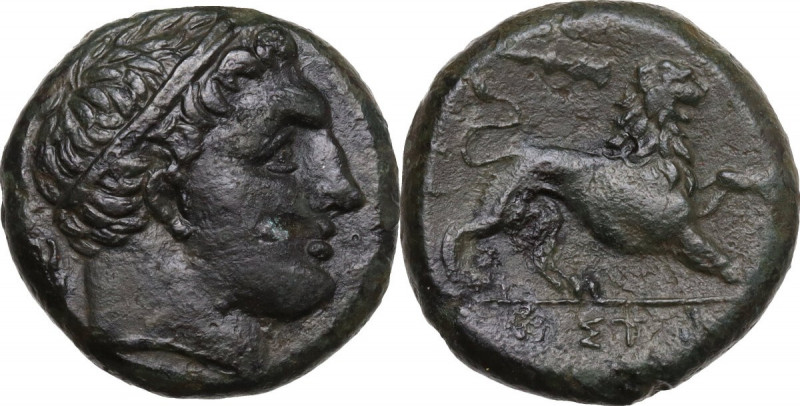 Sicily. Syracuse. Agathokles (317-289 BC). AE Litra, struck c. 308-307 BC. Obv. ...