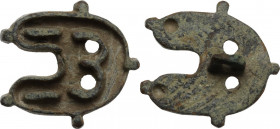 Bronze part or a padlock (?). Roman period.