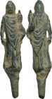 Bronze figure of Ceres. Roman period, 1st-3rd century AD. H: 53 mm.