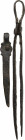 Bronze tweezers. Roman period, 1st - 3rd century AD. 56 mm.