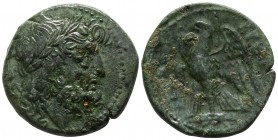 Bruttium. The Brettii circa 214-211 BC. Reduced Uncia Æ