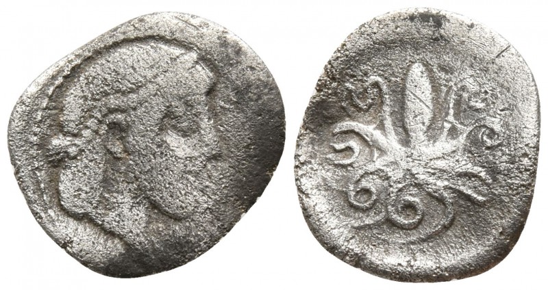 Sicily. Syracuse. Second Democracy 466-405 BC.
Litra AR

11mm., 0,56g.

Hea...