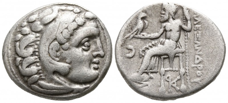 Kings of Macedon. Kolophon. Antigonos I Monophthalmos 320-301 BC.
Drachm AR

...
