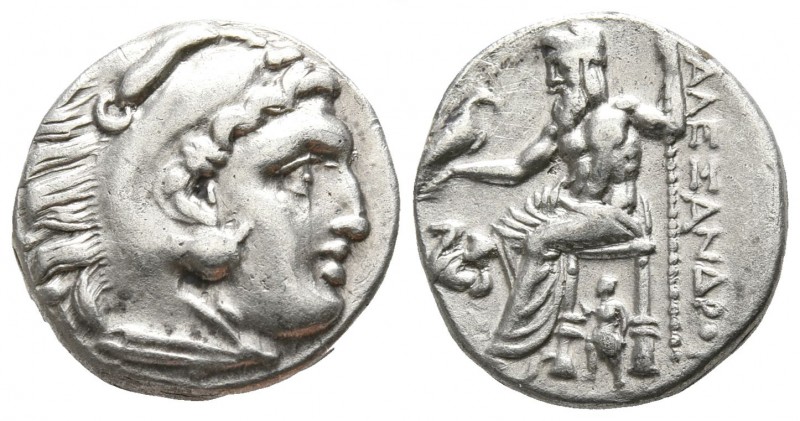 Kings of Macedon. Lampsakos. Antigonos I Monophthalmos 320-301 BC.
Drachm AR
...