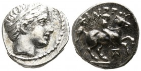 Kings of Macedon. Amphipolis. Philip III Arrhidaeus 323-317 BC.  In the types of Philip II.. Fifth Tetradrachm AR