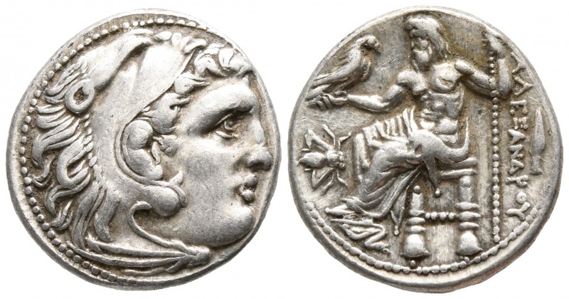 Kings of Macedon. Lampsakos. Philip III Arrhidaeus 323-317 BC.
Drachm AR

15m...