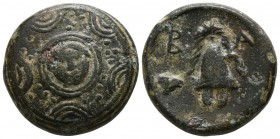 Kings of Macedon. Uncertain mint. Alexander III "the Great" 336-323 BC. 1/2 Unit AE