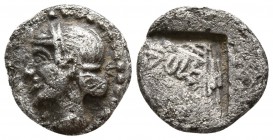 Thessaly. Larissa 479-460 BC. Obol AR