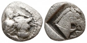 Thessaly. Larissa circa 462-460 BC. Obol AR