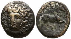 Thessaly. Larissa circa 380-337 BC. Tetrachalkon Æ