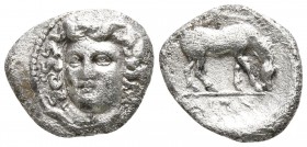 Thessaly. Larissa circa 356-342 BC. Obol AR