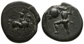 Thessaly. Pelinna 350 BC. Chalkous Æ