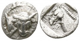 Thessaly. Pherae circa 479-465 BC. Obol AR