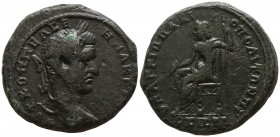 Moesia Inferior. Nikopolis ad Istrum. Macrinus AD 217-218. Marcus Claudius Agrippa, legatus consularis.. Bronze Æ