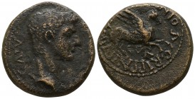 Corinthia. Corinth. Caligula AD 37-41. Bronze Æ