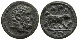 Mysia. Hadrianeia  . Semi-autonomous issue circa AD 218-235. Bronze Æ