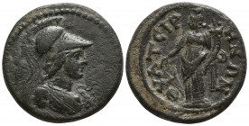 Lydia. Thyateira  . Pseudo-autonomous issue circa AD 100-300. Bronze Æ