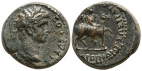 Phrygia. Hierapolis . Augustus 27 BC-14 AD. Bronze Æ