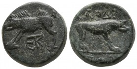 Phrygia. Laodikeia ad Lycum. Pseudo-autonomous issue circa AD 100-300. Bronze Æ