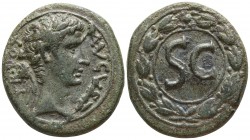 Augustus 27-14 BC. Antioch. As Æ