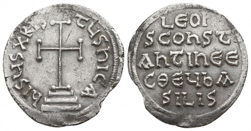 Leo III the "Isaurian", with Constantine V. AD 717-741. Constantinople
Miliares...